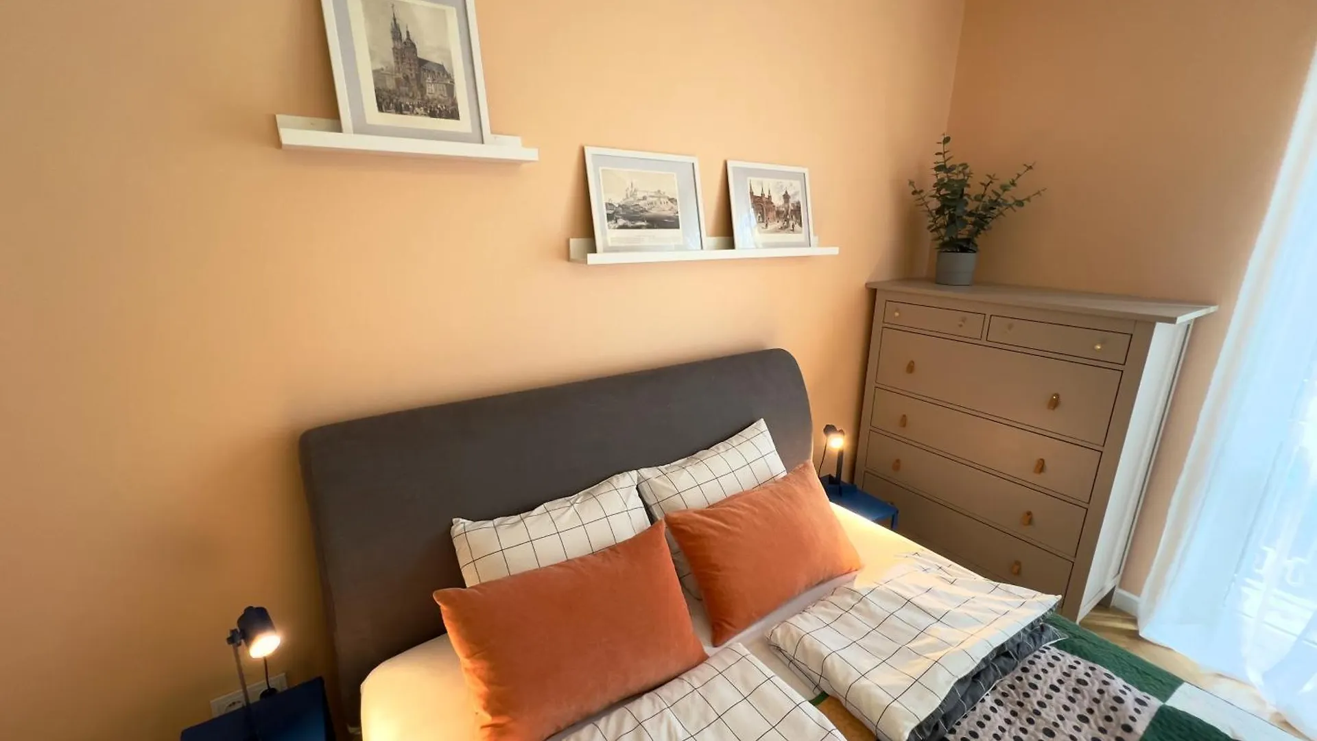 Przytulny 2 Pokojowy Apartament 46M2 W Centrum Apartment Krakow