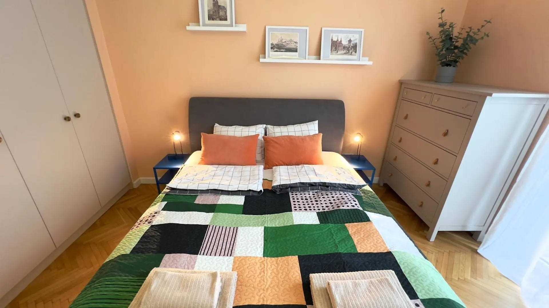 Przytulny 2 Pokojowy Apartament 46M2 W Centrum Apartment Krakow